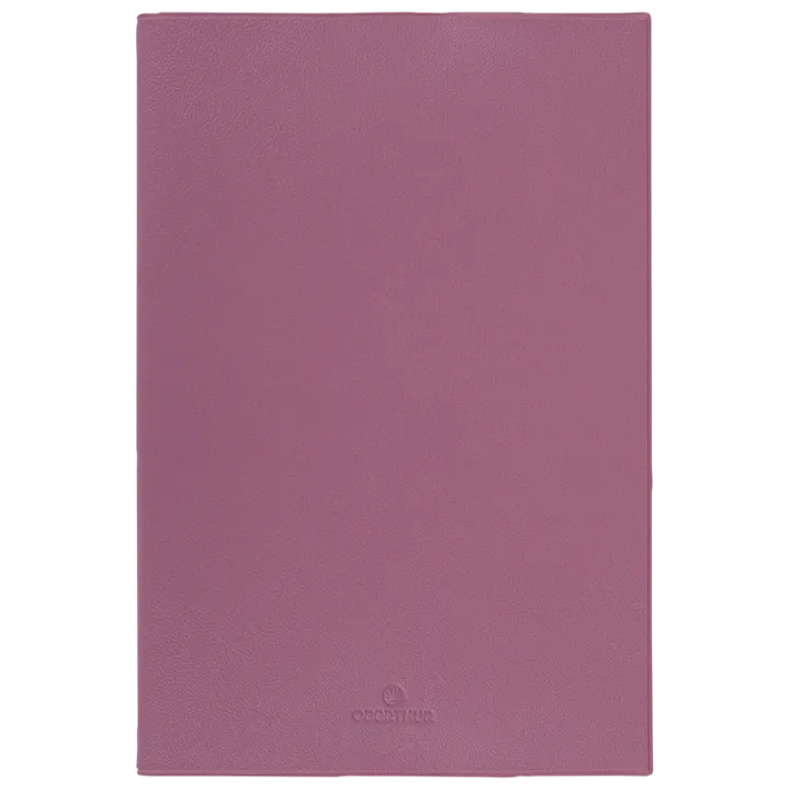Agenda 2027 OBERTHUR Bristol - 10 x 15 cm - 1 semaine sur 2 pages - Orientation verticale - Rose