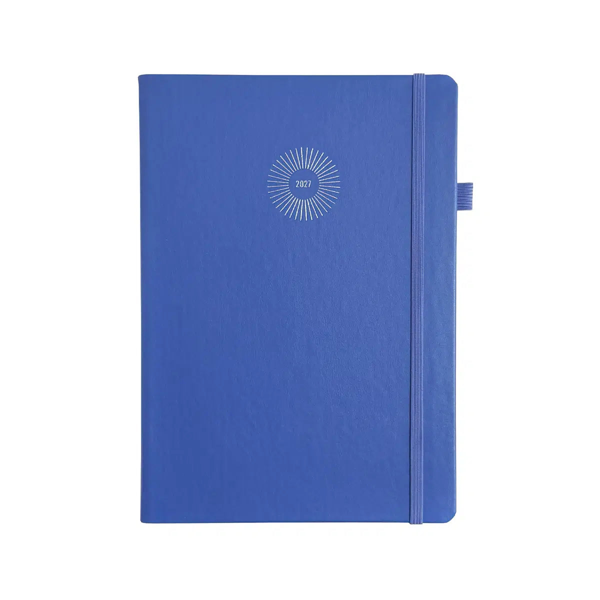 Agenda 2027 ÉPOPÉE Clémence - A5 - 1 semaine sur 2 pages - Orientation verticale - Bleu lavande