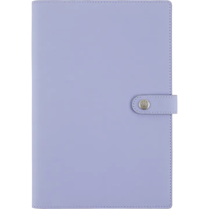 Agenda 2027 OBERTHUR Lady Kent - 16 x 24 cm - 1 semaine sur 2 pages - Orientation verticale - Lilas