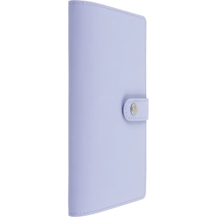 Agenda 2027 OBERTHUR Lady Kent - 9 x 16,5 cm - 1 semaine sur 2 pages - Orientation horizontale - Lilas