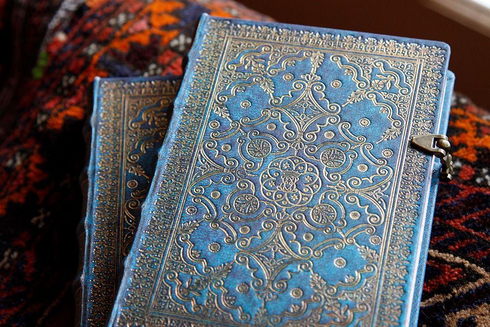 Agenda PAPERBLANKS 2025 Azur - 12 mois - 1 jour par page - Ultra Rigide Journalier 416p - 9781408759257