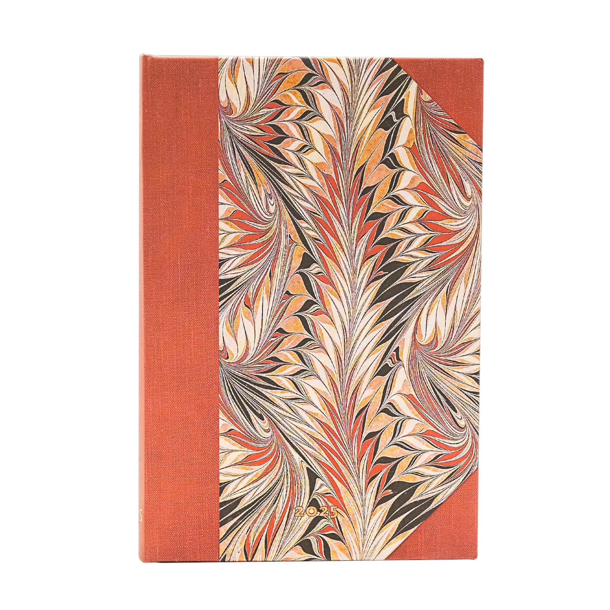 Agenda PAPERBLANKS 2025 Rubedo - 12 Mois - 1 jour par page - Mini Rigide Horizontal 208p - 9781408758823