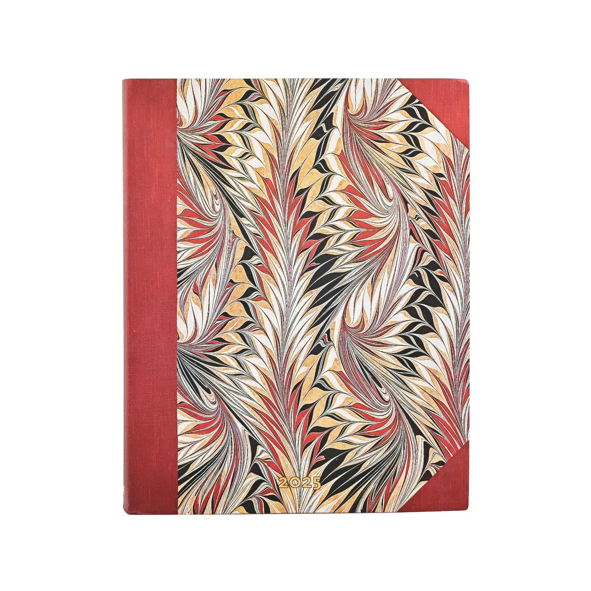 Agenda PAPERBLANKS 2025 Rubedo - 12 Mois - 1 jour par page - Ultra Souple Journalier 432p - 9781408759646