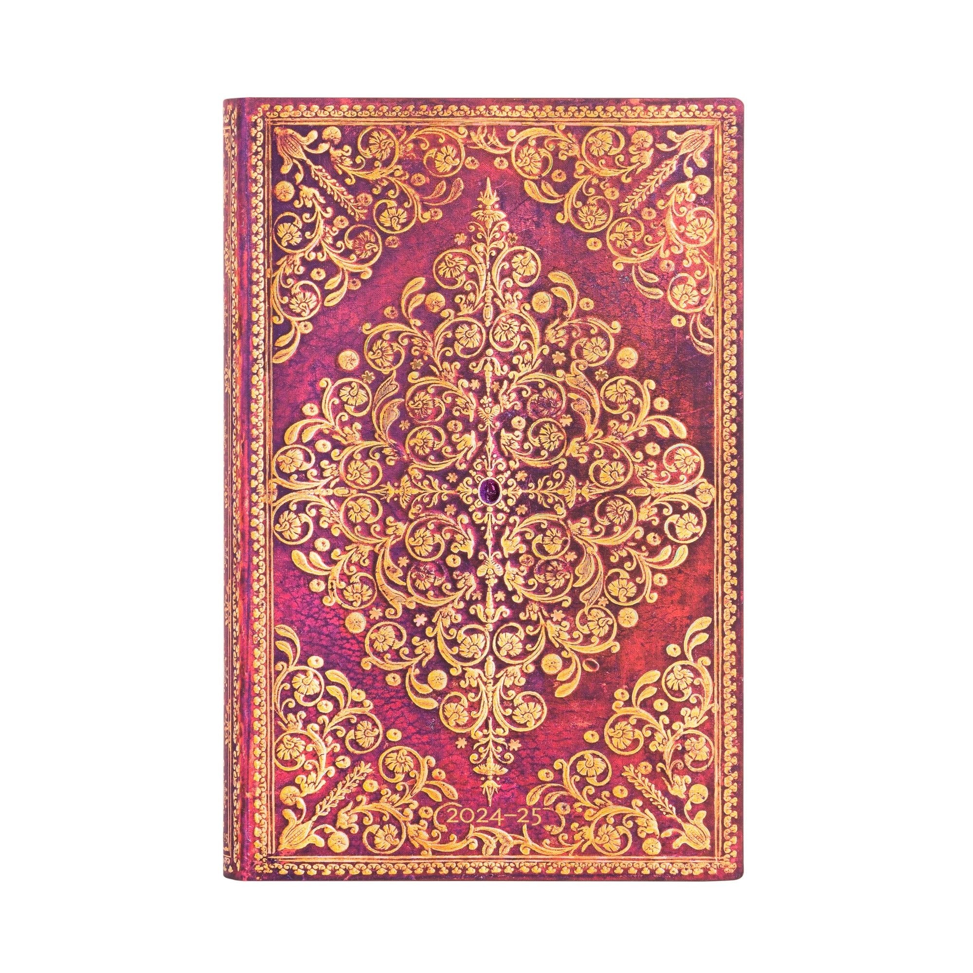 Agenda PAPERBLANKS 2025 Viola - 13 mois - 1 jour par page - Maxi Souple Journalier 416p - 9781408754337