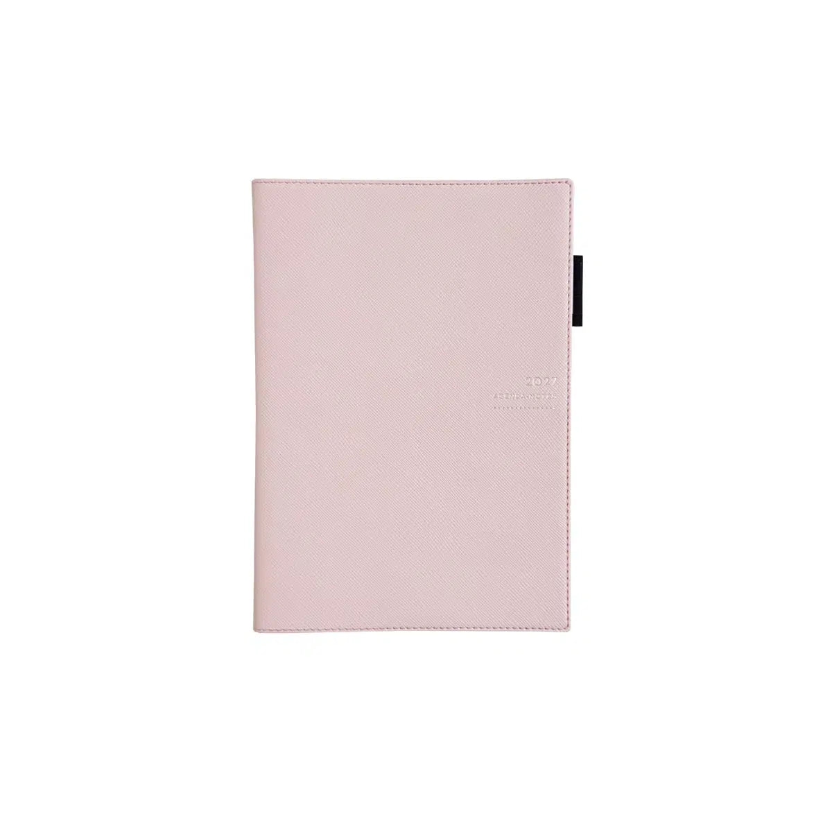 Agenda 2027 ÉPOPÉE Patience - A6 - 1 semaine sur 2 pages - Orientation verticale - Rose poudre