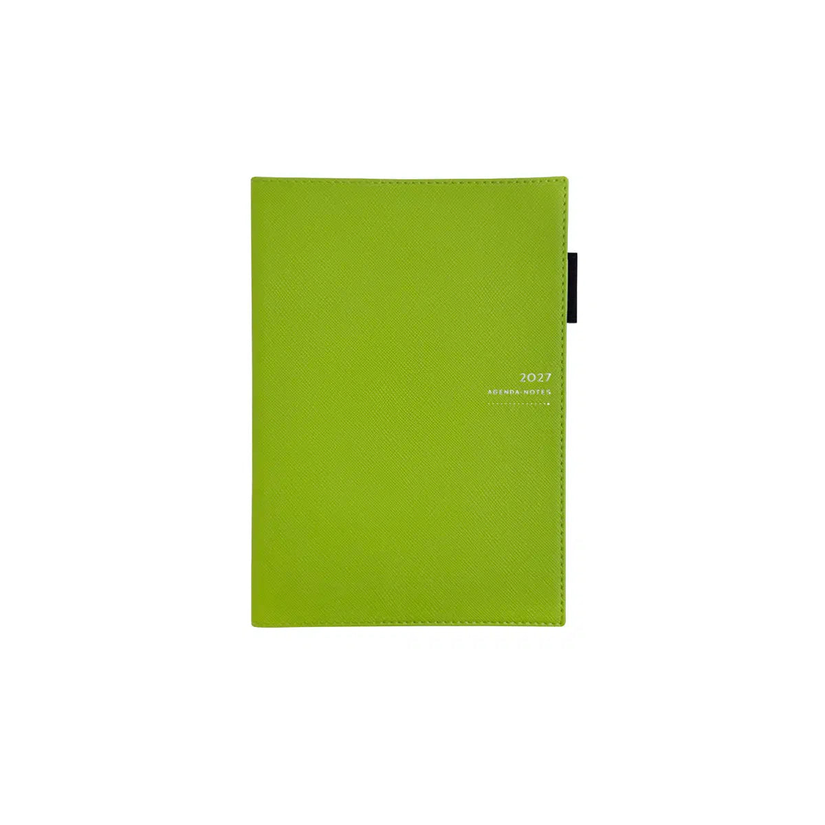Agenda 2027 ÉPOPÉE Patience - A6 - 1 semaine sur 2 pages - Orientation verticale - Vert
