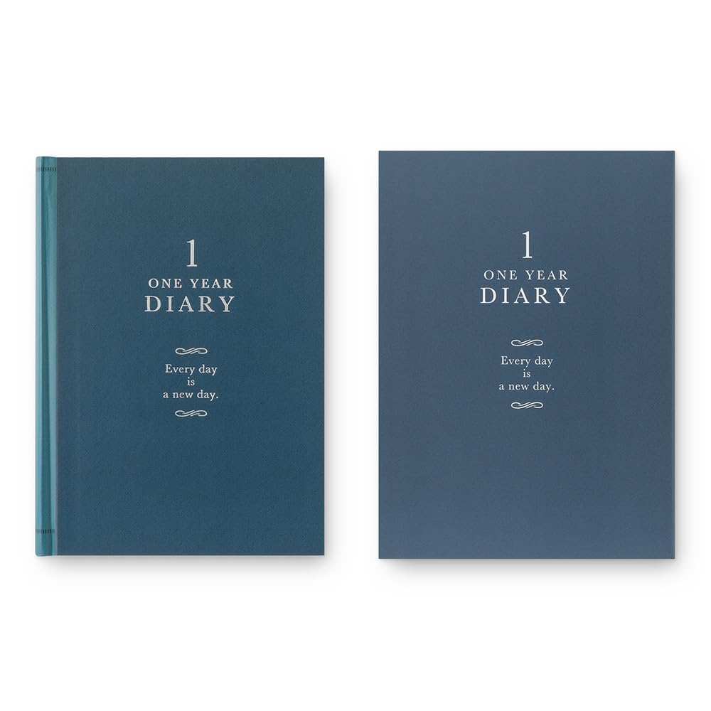 Agenda perpétuel MIDORI 1 Year Diary - Bleu - 