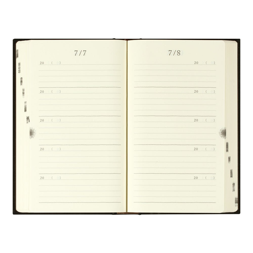 Agenda perpétuel MIDORI 5 Years Diary - Noir - 4902805123969