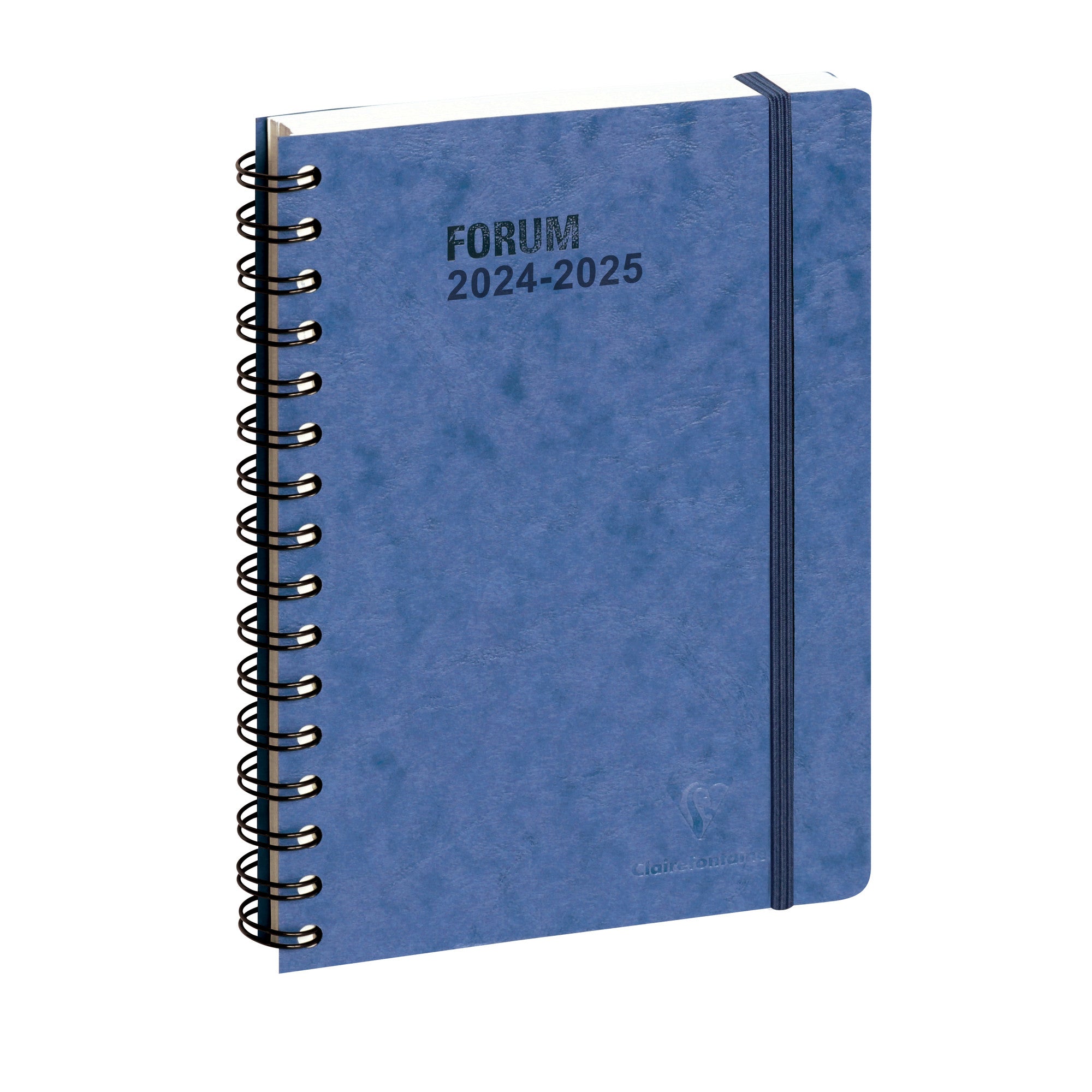 Agenda Scolaire 2024-2025 CLAIREFONTAINE Forum Office Age Bag - 1 jour par page - 15 x 21 cm - Bleu - 3660942084215