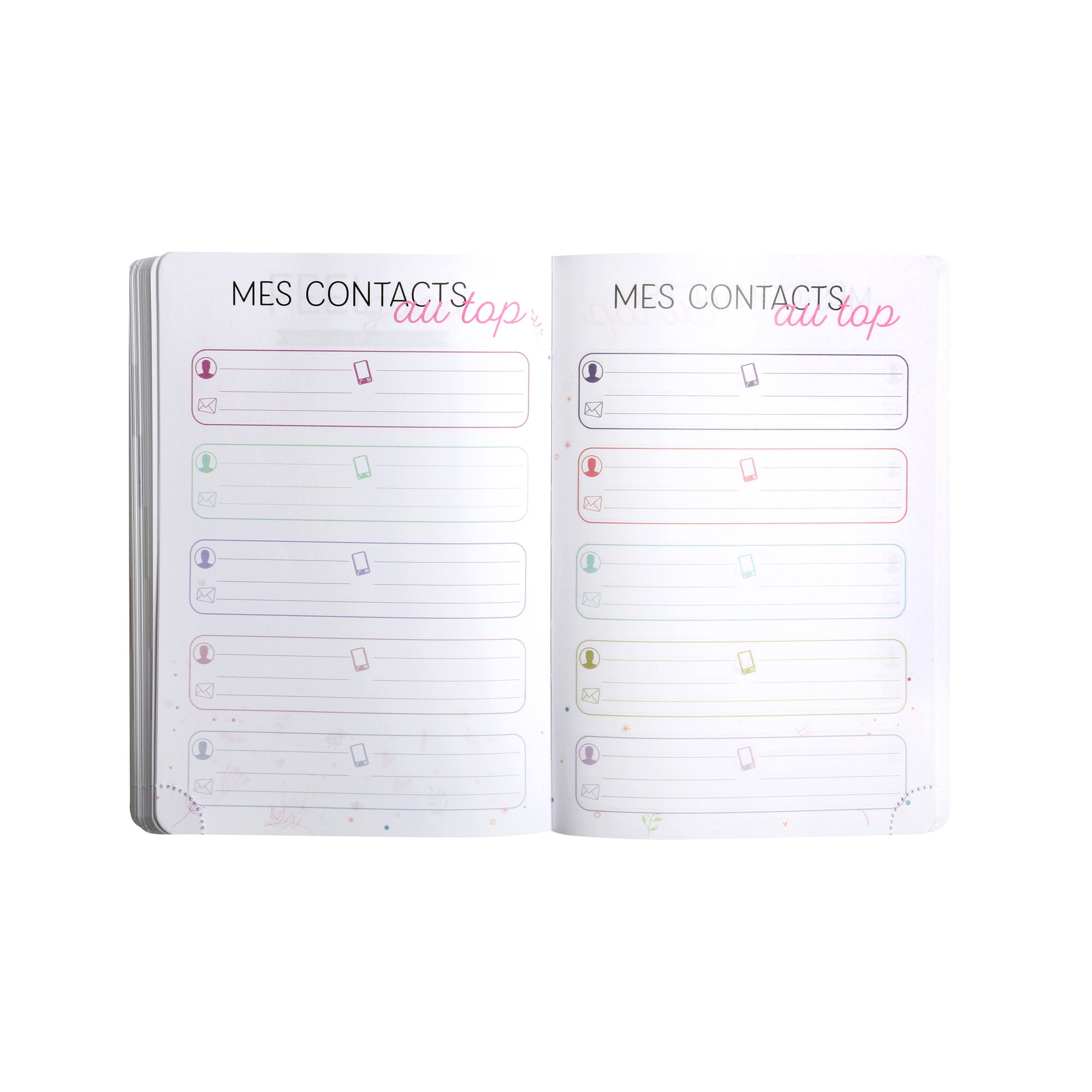 Agenda Scolaire 2024-2025 EXACOMPTA Forum Color Soft Harmony - 1 jour par page - 12 x 17 cm - Bleu - 3660942073424