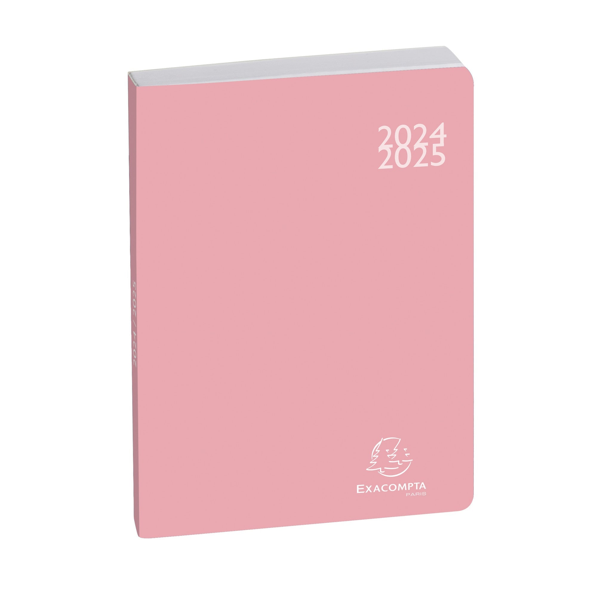 Agenda Scolaire 2024-2025 EXACOMPTA Forum Color Soft Harmony - 1 jour par page - 12 x 17 cm - Rose - 3660942073462
