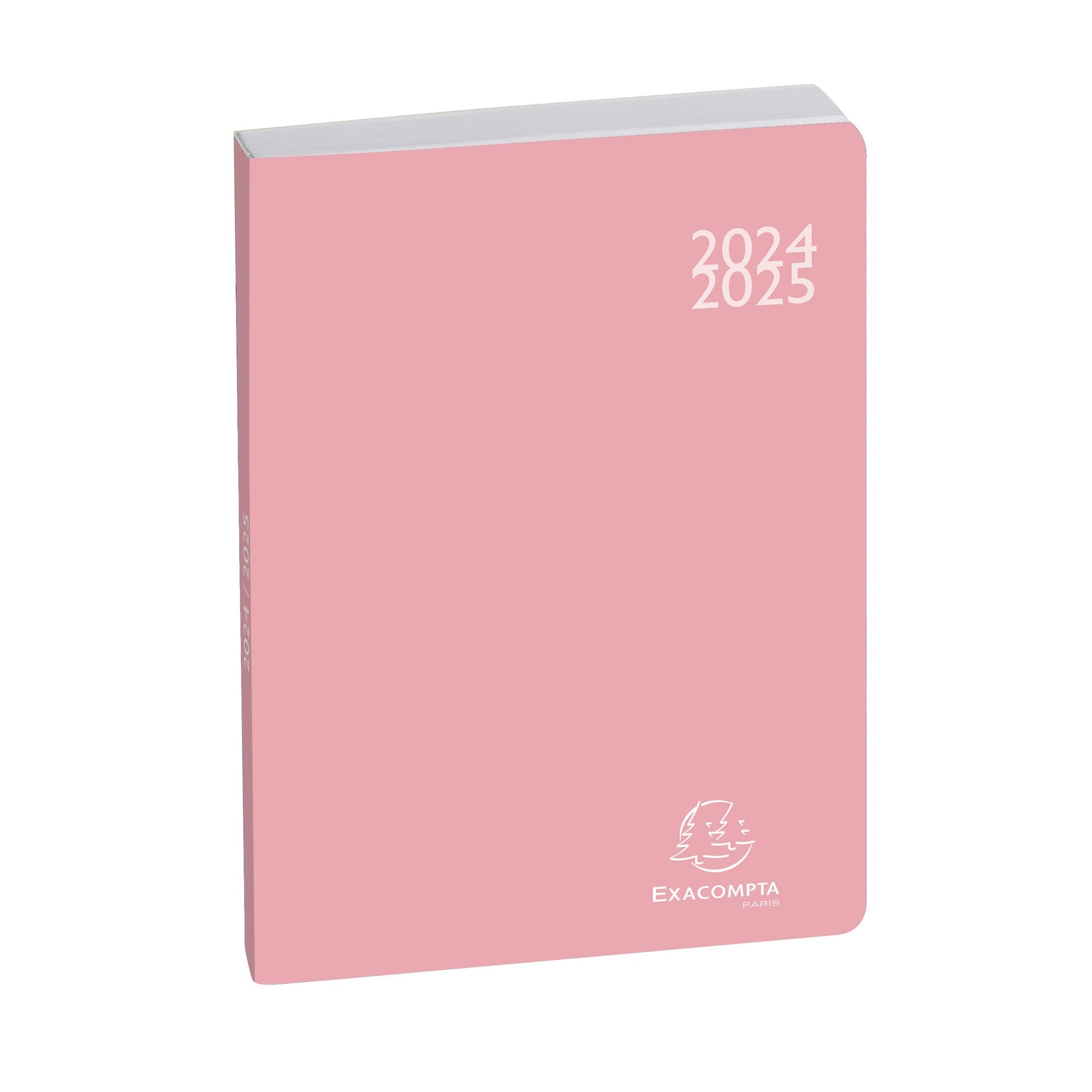 Agenda Scolaire 2024-2025 EXACOMPTA Forum Color Soft Harmony - 1 jour par page - 12 x 17 cm - Rose - 3660942073462