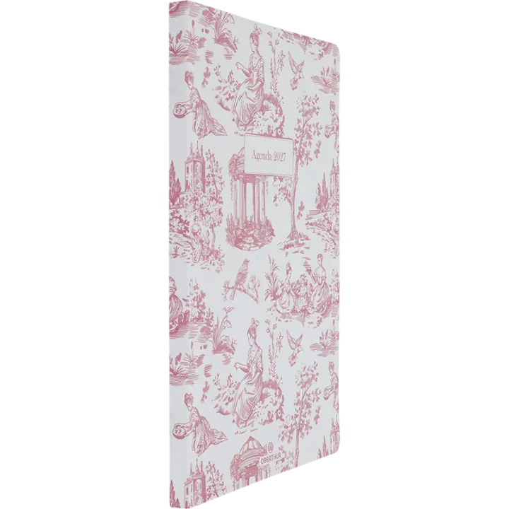 Agenda 2027 OBERTHUR Vienne - 16 x 24 cm - 1 semaine sur 2 pages - Orientation verticale - Bucolique