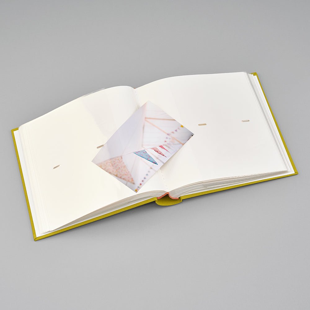 Album photo SEMIKOLON Classic Pocket - 23 x 22 cm - 200 pochettes - Matcha - 