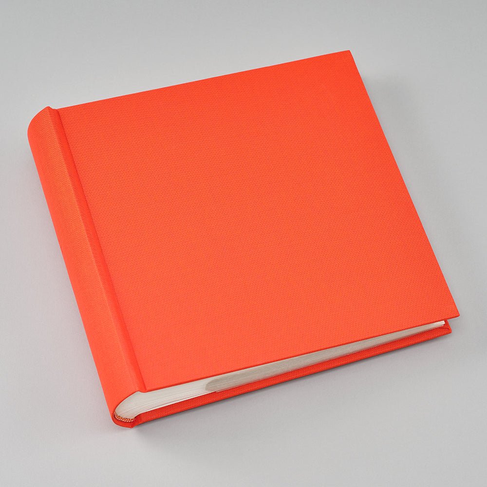 Album photo SEMIKOLON Classic Pocket - 23 x 22 cm - 200 pochettes - Orange - 