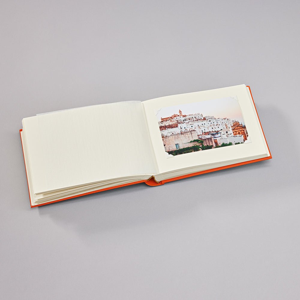 Album photo SEMIKOLON Classic Small - 21.5 x 16 cm - 80 pages - Orange - 4250053620144