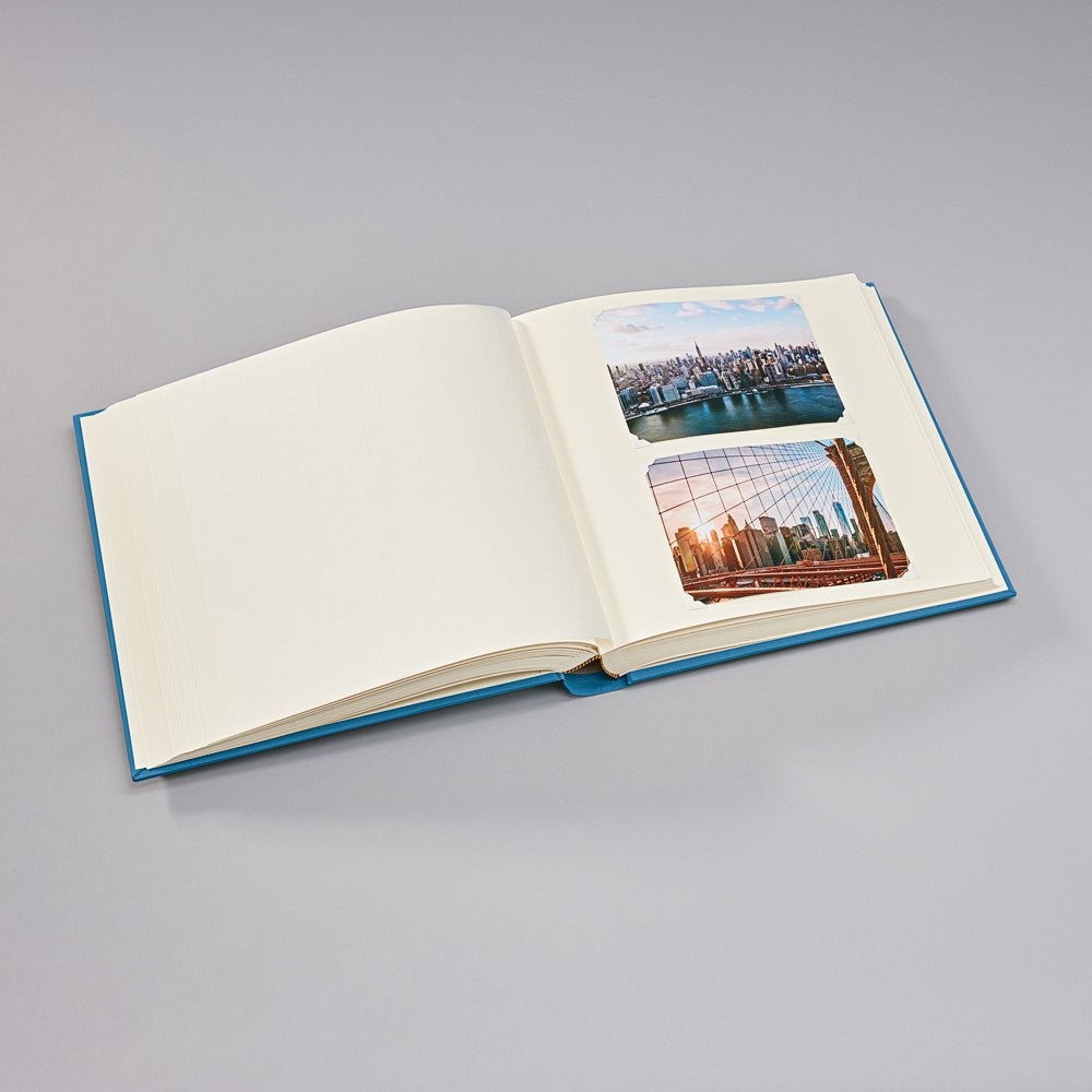 Album photo SEMIKOLON Classic XLarge - 32 x 31 cm - 130 pages - Azzurro - 
