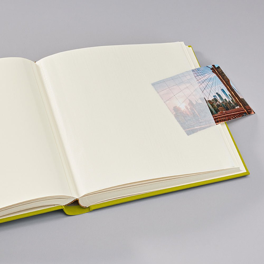 Album photo SEMIKOLON Classic XLarge - 32 x 31 cm - 130 pages - Matcha - 