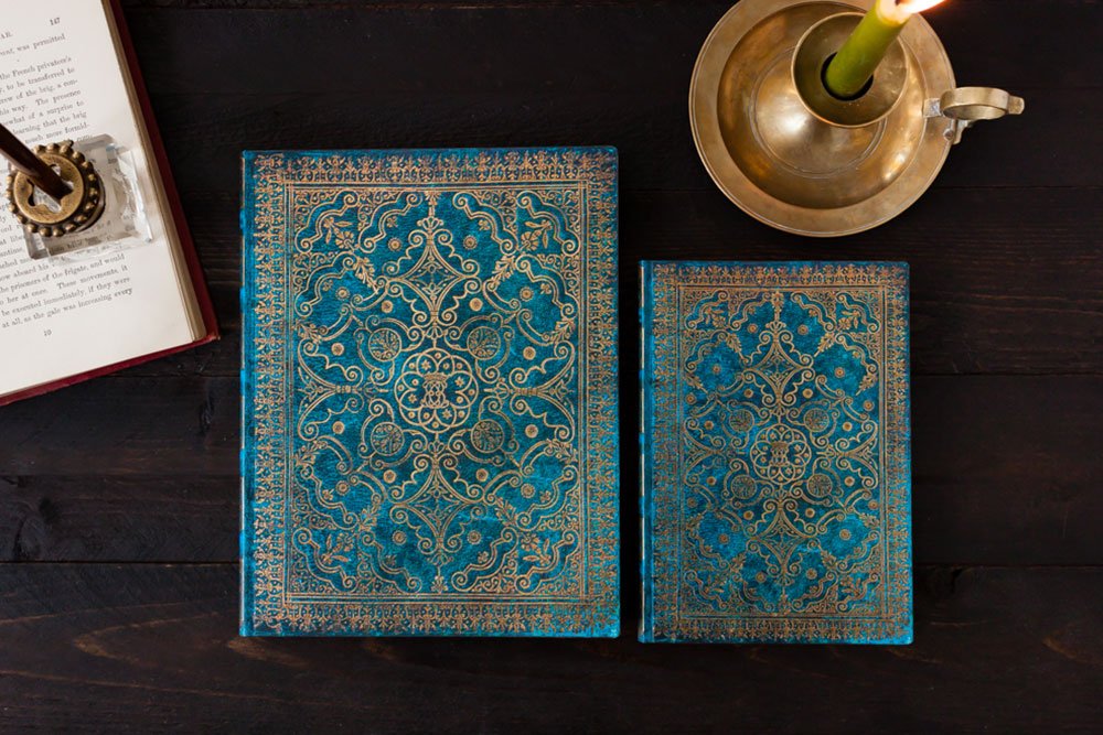 Agenda 2026 PAPERBLANKS Azur - 1 jour par page - Ultra - Hardcover - 416p