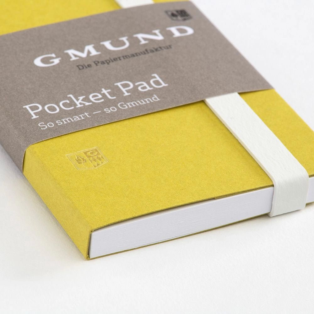 Bloc - notes GMUND Pocket Pad - 6,7 x 13,8 cm - Uni - Lime Green - 4049574038763