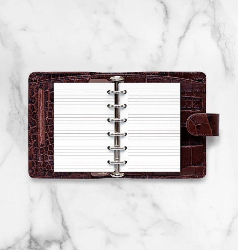 Bloc - notes ligné FILOFAX - Blanc - Pocket - Pocket - Ligné - 5015142118921