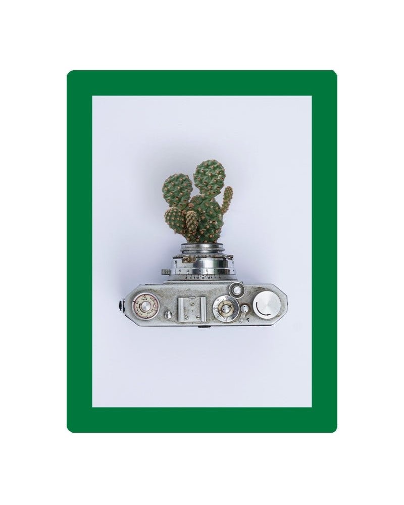 Cadre photo SLIMPYX adhésif - 10 x 15 cm - Vert émeraude - 