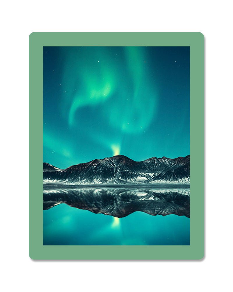 Cadre photo SLIMPYX adhésif - 15 x 20 cm - Menthe - 3683080261072