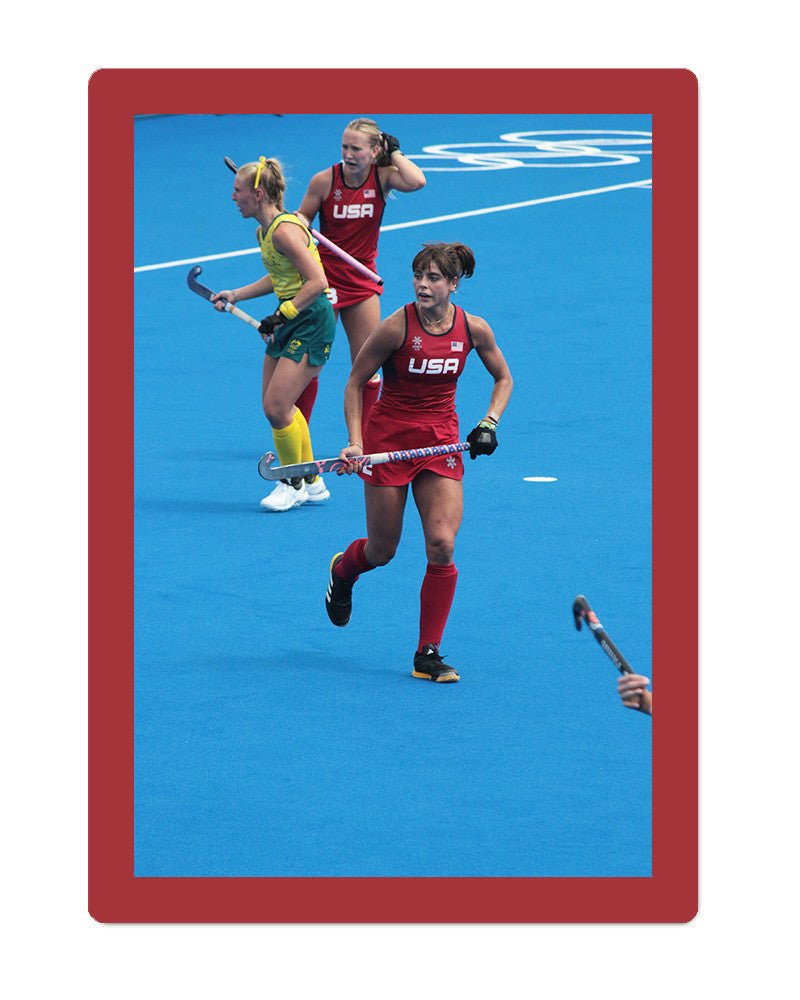 Cadre photo SLIMPYX adhésif - 20 x 30 cm - Rouge brique - 368308026195