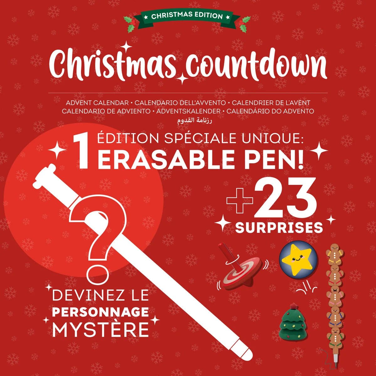Calendrier de l'Avent LEGAMI - Christmas Countdown - 8052694038236