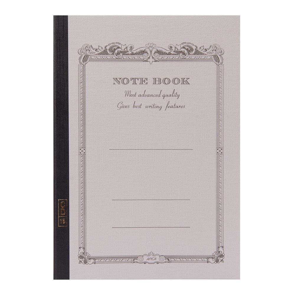 Carnet APICA CD Notebook - B5 - Ligné - Gray - 4970090336609