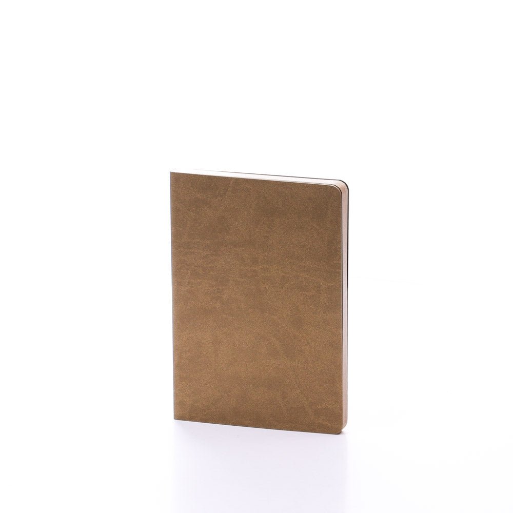 Carnet BALTS M - A5 - Softcover - Quadrillé - Gold - 