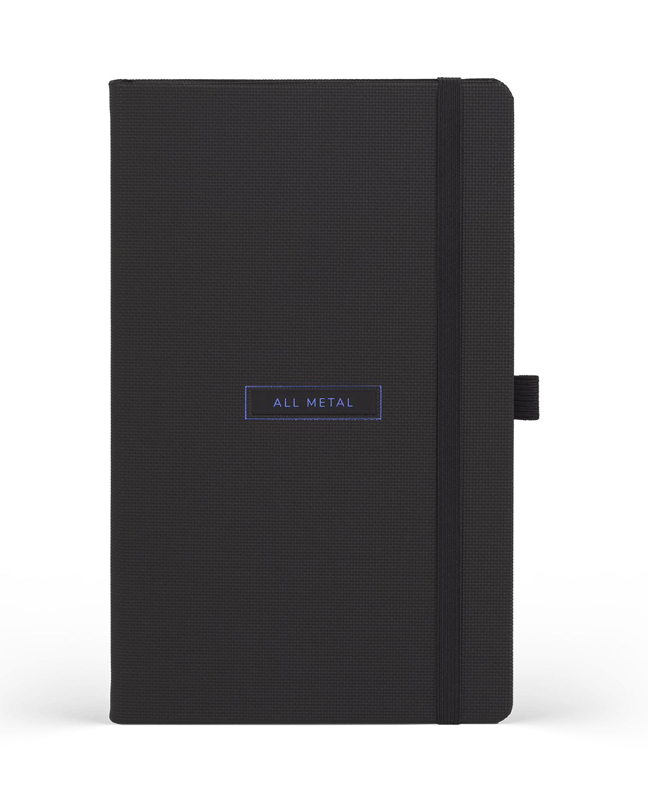 Carnet CASTELLI MILANO All Metal - 13 x 21 cm - Hardcover - Ligné - Blue - 8056149954706