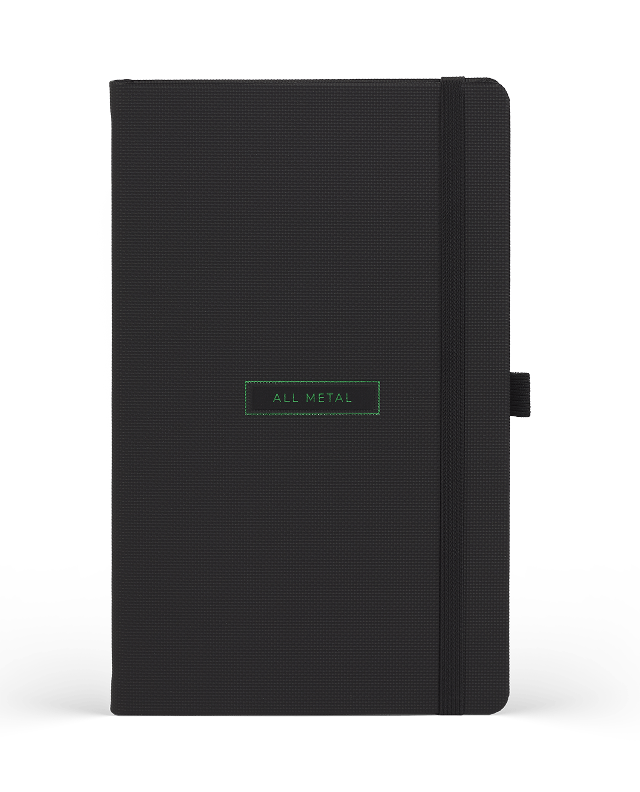 Carnet CASTELLI MILANO All Metal - 13 x 21 cm - Hardcover - Ligné - Green - 8056149954690