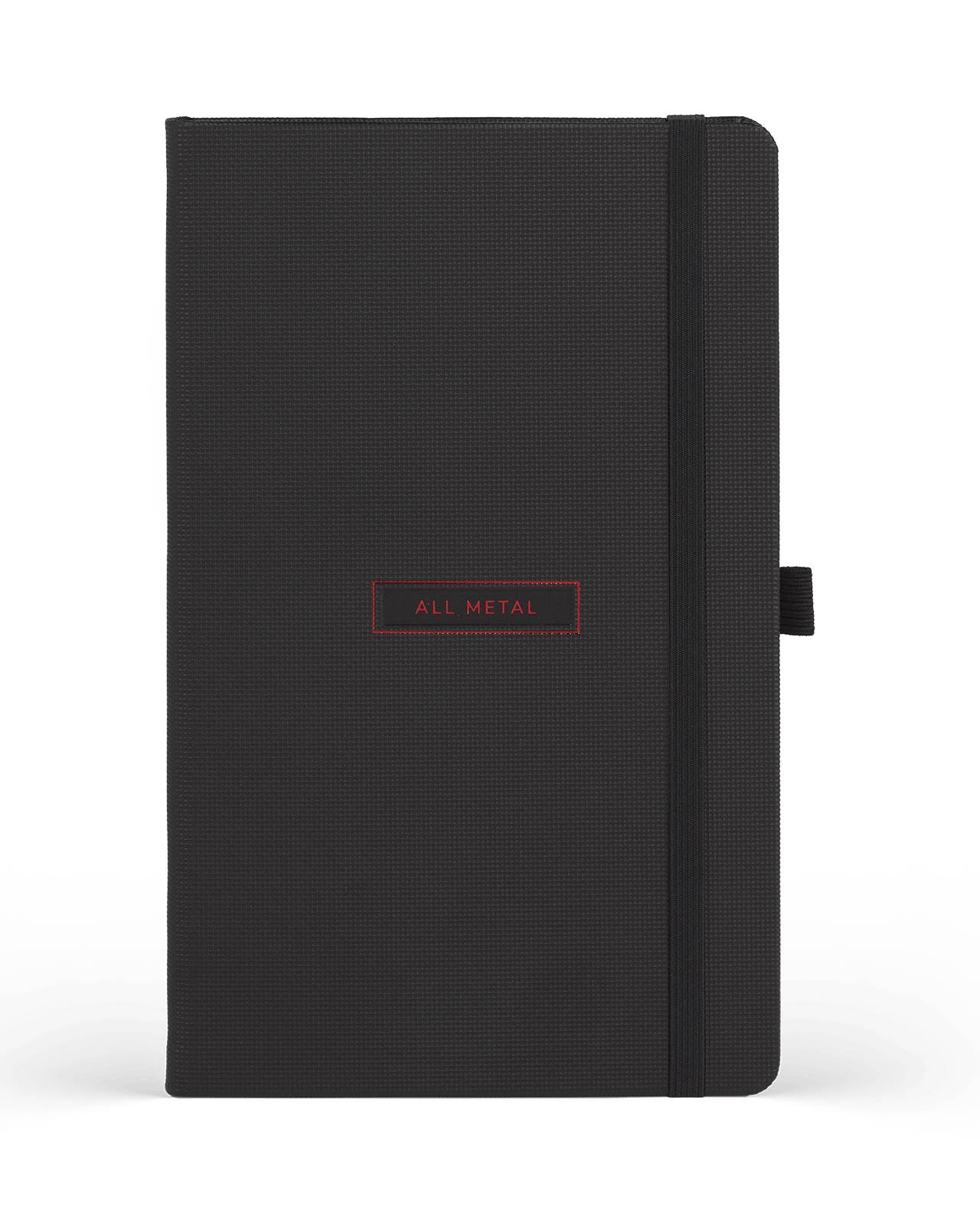 Carnet CASTELLI MILANO All Metal - 13 x 21 cm - Hardcover - Ligné - Red - 8056149954713