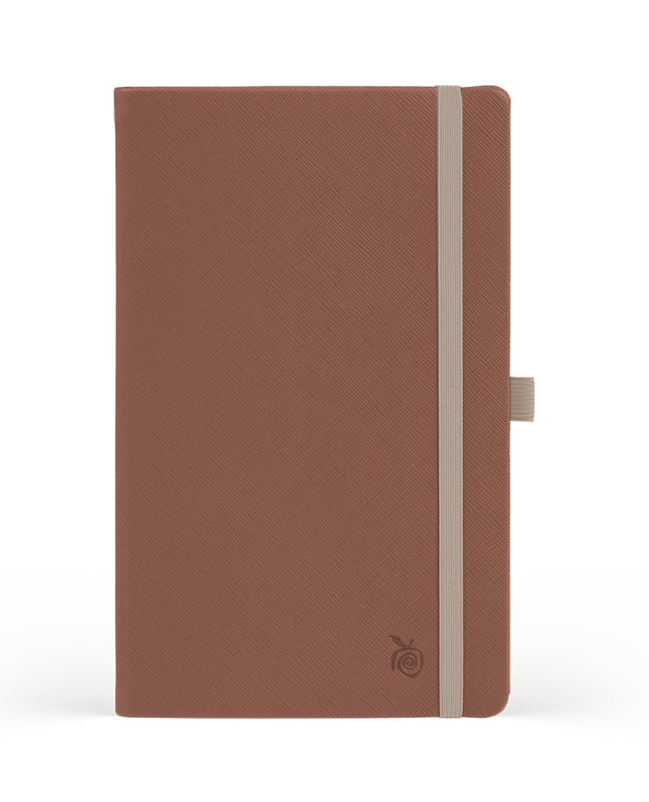 Carnet CASTELLI MILANO Appeel Classic - 19 x 25 cm - Hardcover - Ligné - Brown - 8056149954355