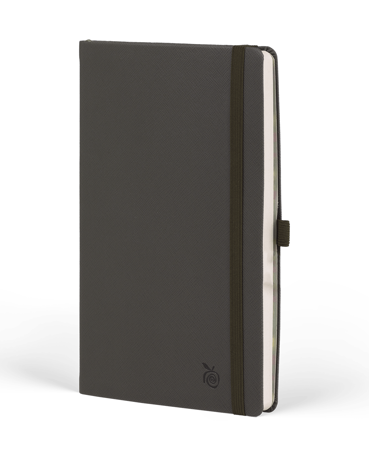 Carnet CASTELLI MILANO Appeel Classic - 19 x 25 cm - Hardcover - Ligné - Coal - 8056149954232