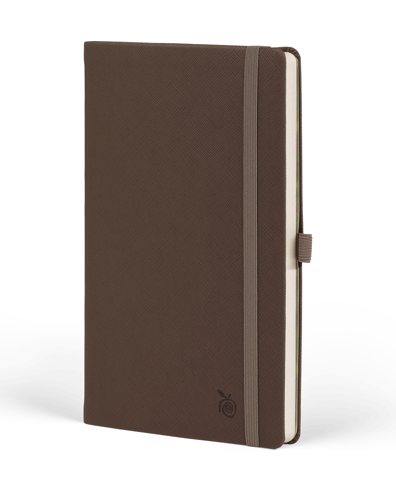 Carnet CASTELLI MILANO Appeel Classic - 19 x 25 cm - Hardcover - Ligné - Dark Brown - 8056149954393