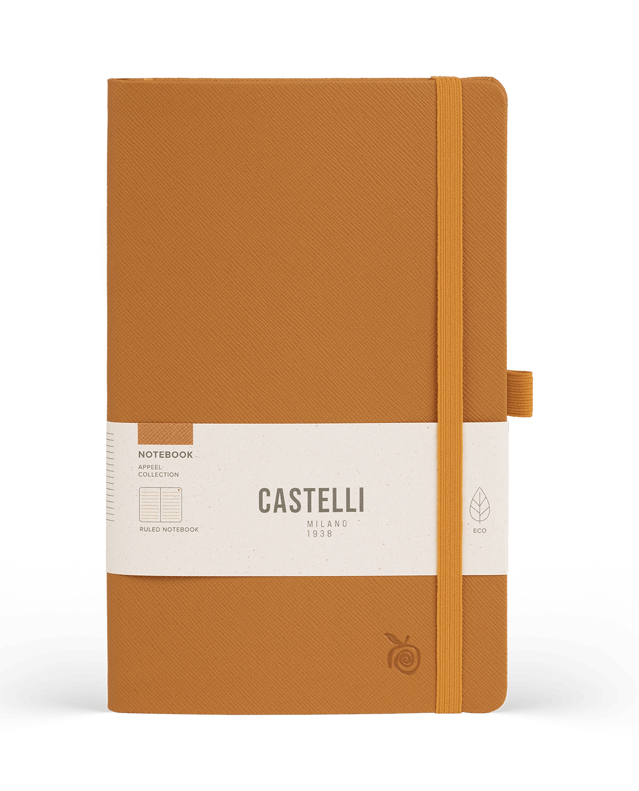 Carnet CASTELLI MILANO Appeel Classic - 19 x 25 cm - Hardcover - Ligné - Piatlin Renetta - 8056149954331