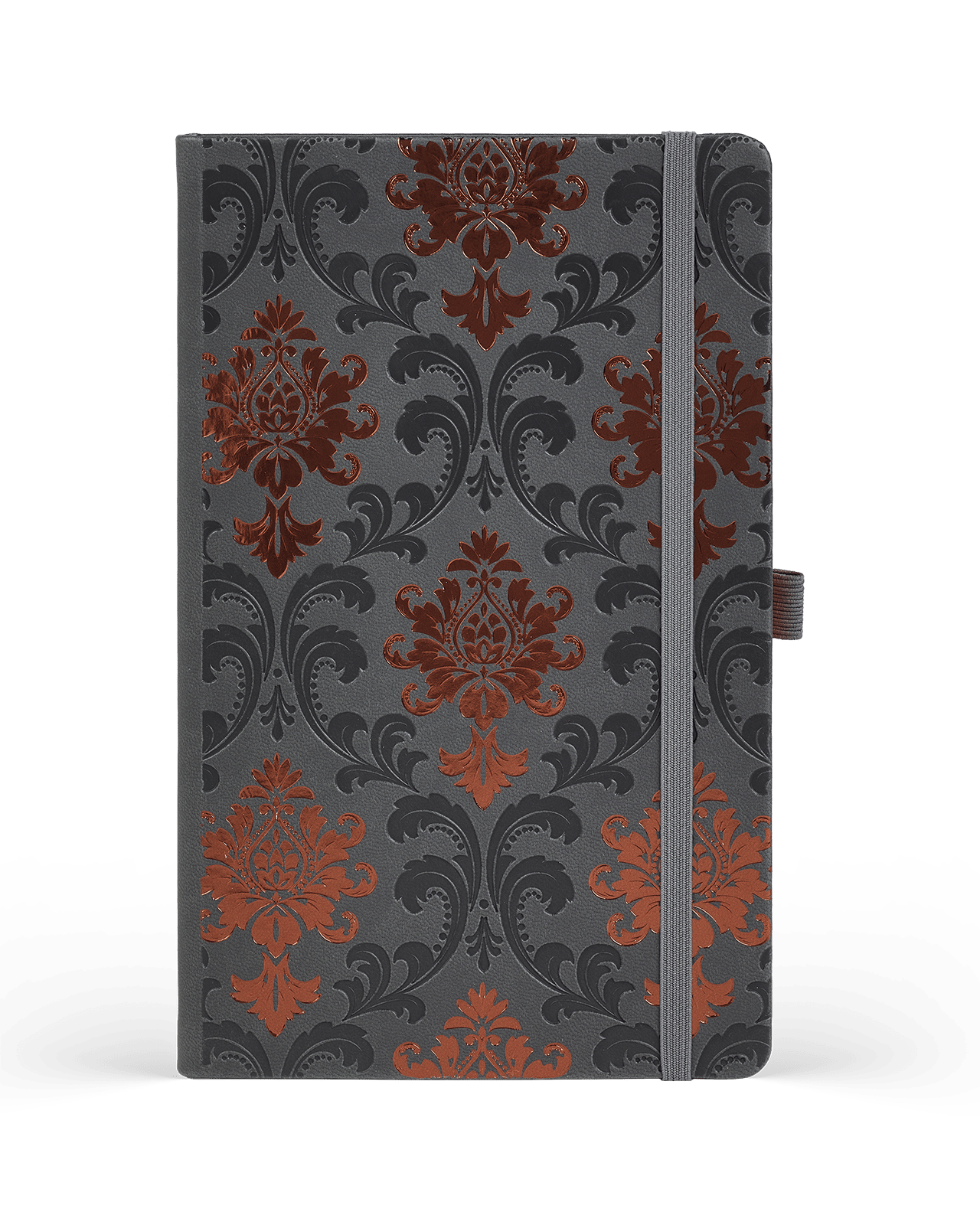 Carnet CASTELLI MILANO Copper - 19 x 25 cm - Hardcover - Ligné - Baroque - 8056149954966