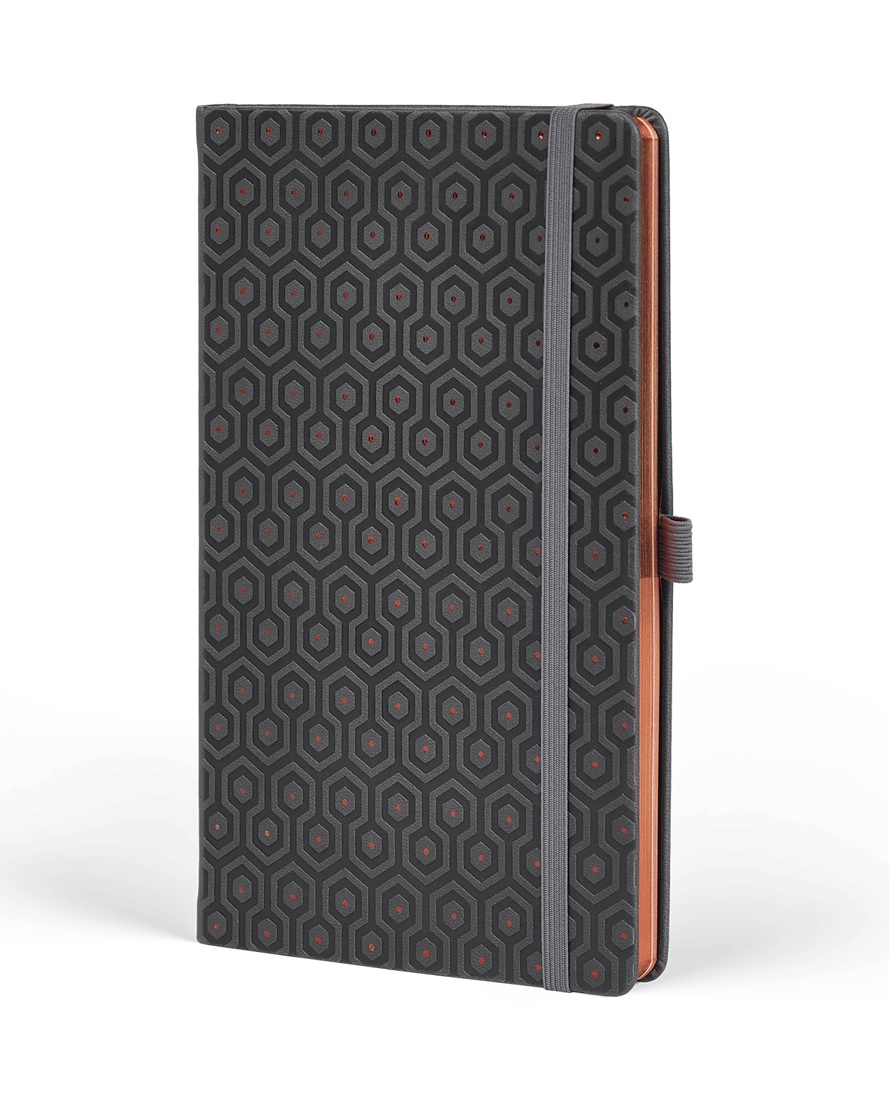Carnet CASTELLI MILANO Copper - 19 x 25 cm - Hardcover - Ligné - Honeycomb - 8056149954980