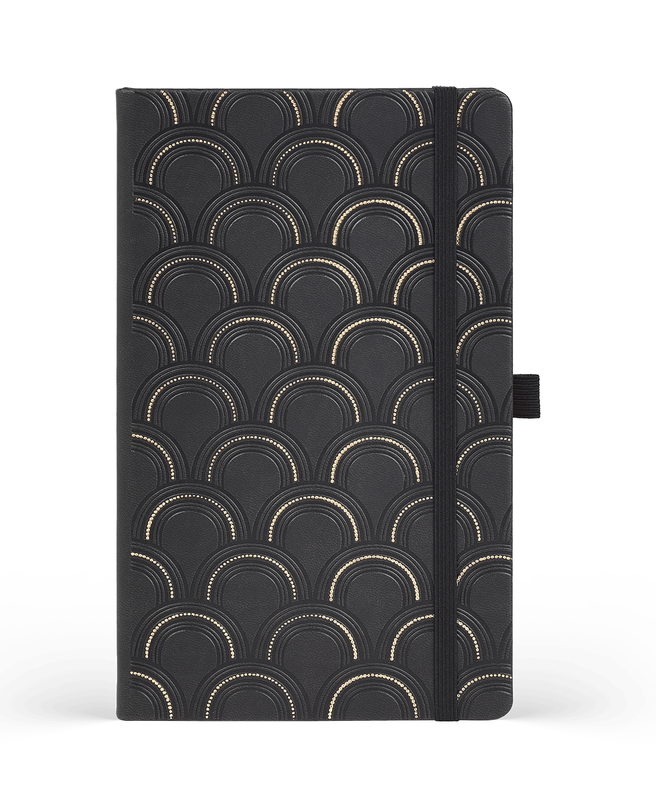 Carnet CASTELLI MILANO Gold - 19 x 25 cm - Hardcover - Ligné - Art Deco - 8056149955604