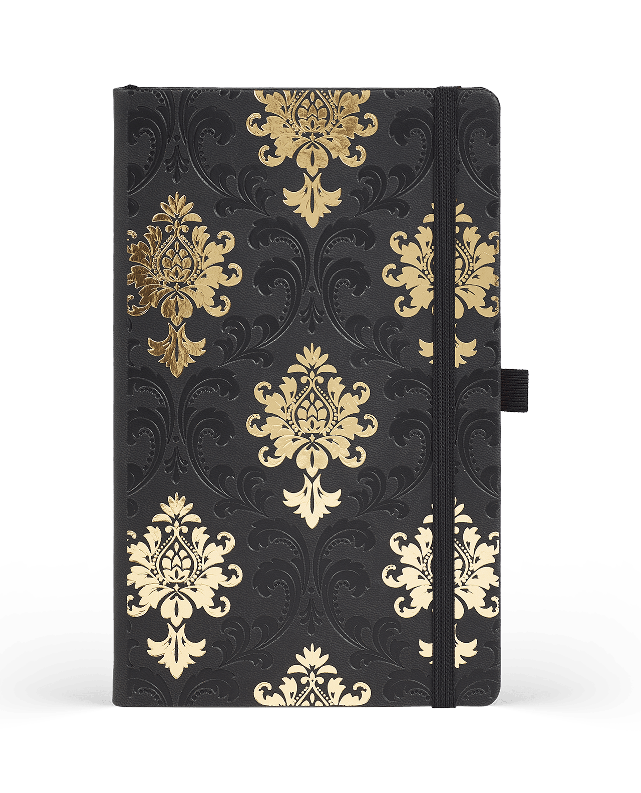 Carnet CASTELLI MILANO Gold - 19 x 25 cm - Hardcover - Ligné - Baroque - 8056149955598