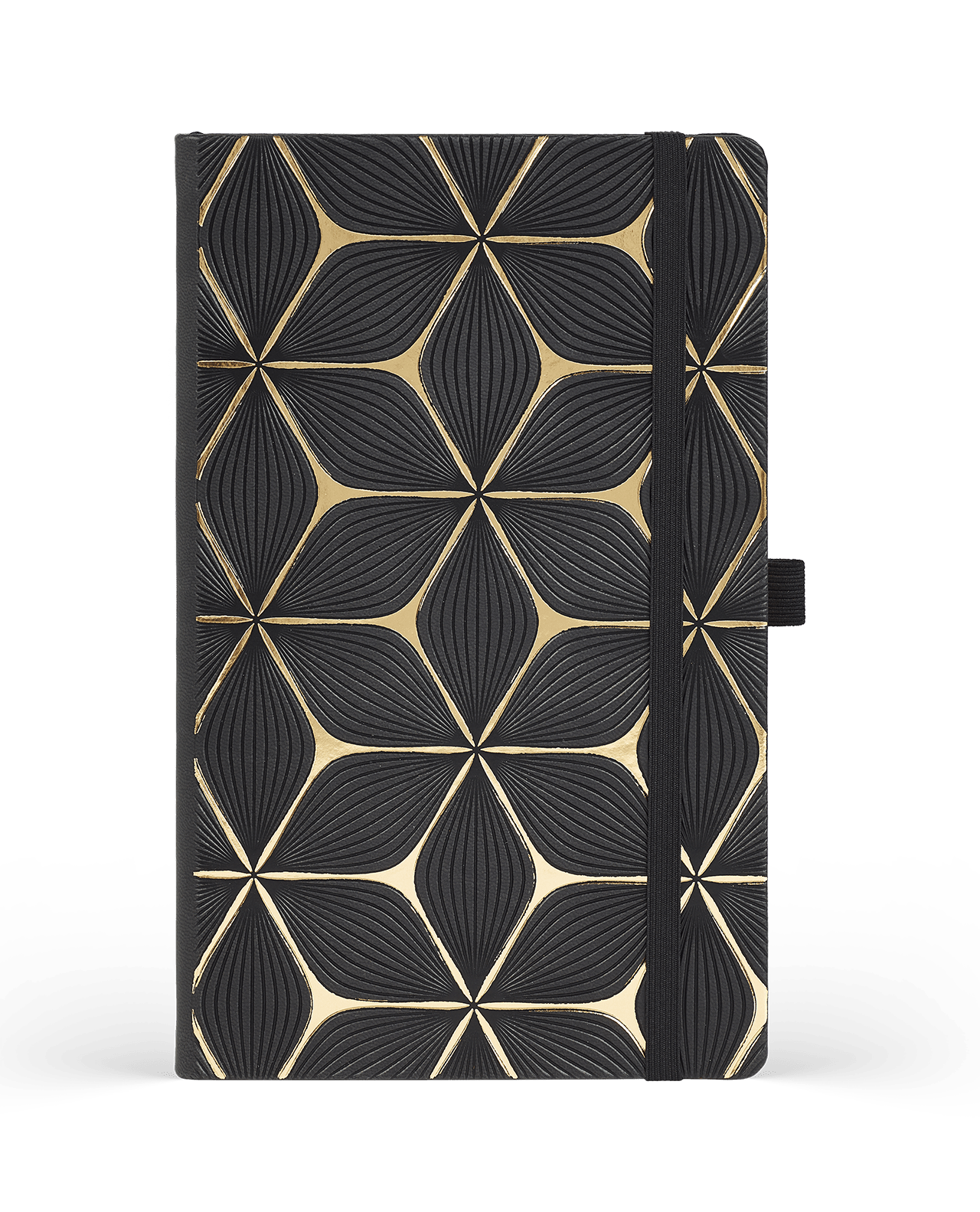 Carnet CASTELLI MILANO Gold - 19 x 25 cm - Hardcover - Ligné - Flower - 8056149955574