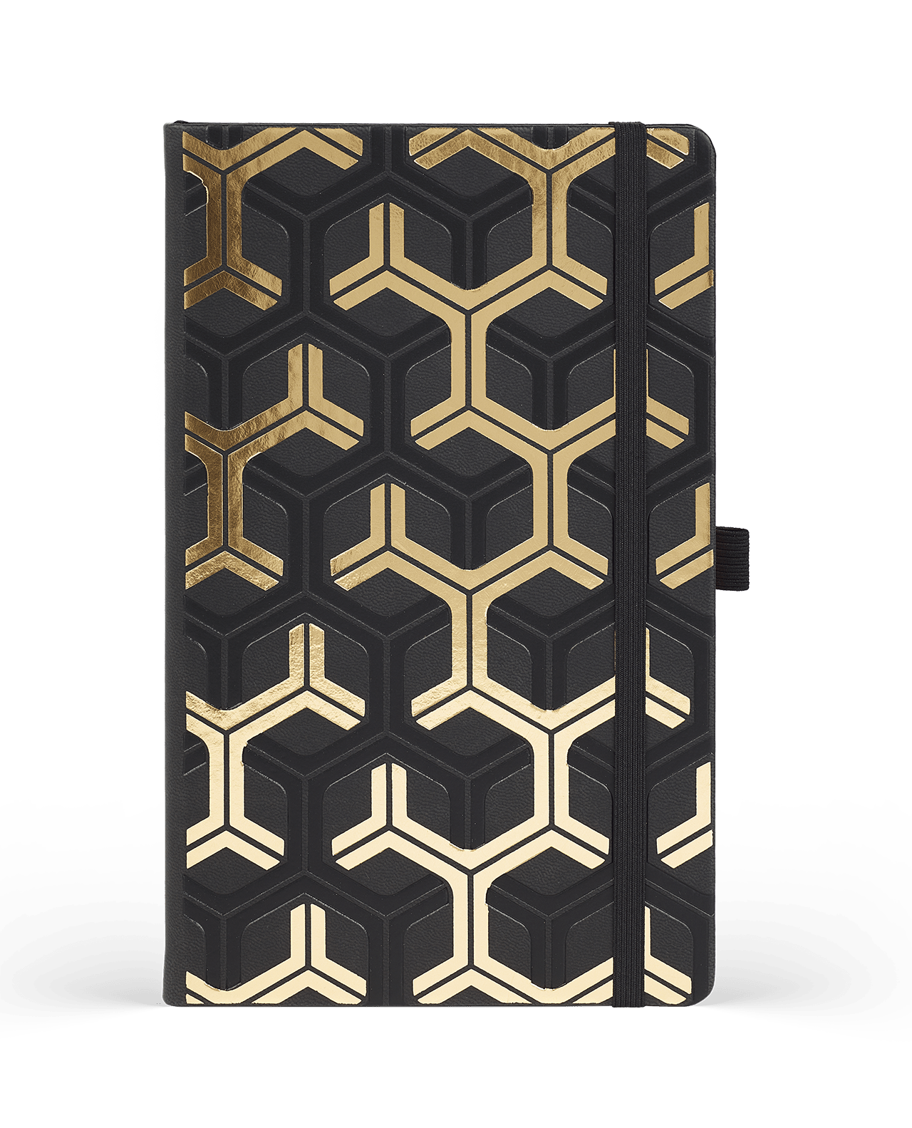 Carnet CASTELLI MILANO Gold - 19 x 25 cm - Hardcover - Ligné - Nest - 8056149955543