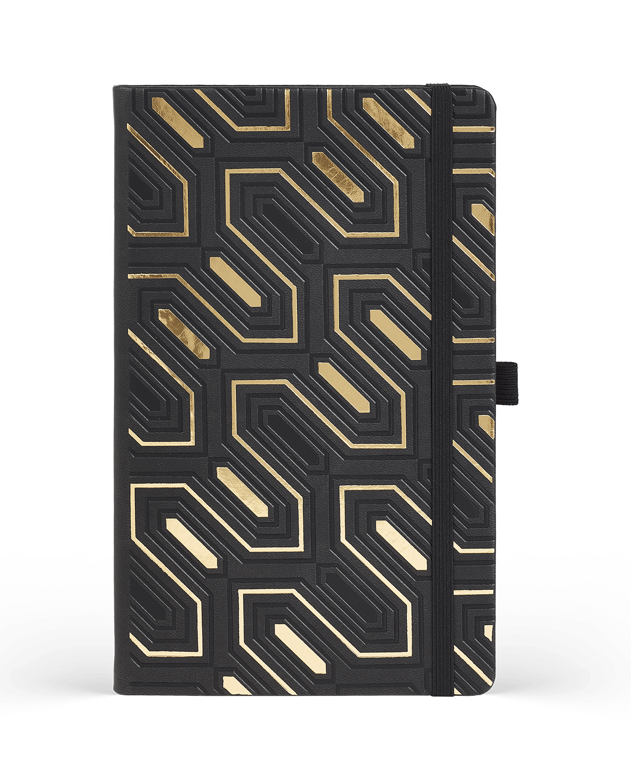 Carnet CASTELLI MILANO Gold - 19 x 25 cm - Hardcover - Ligné - Obelisk - 8056149955581
