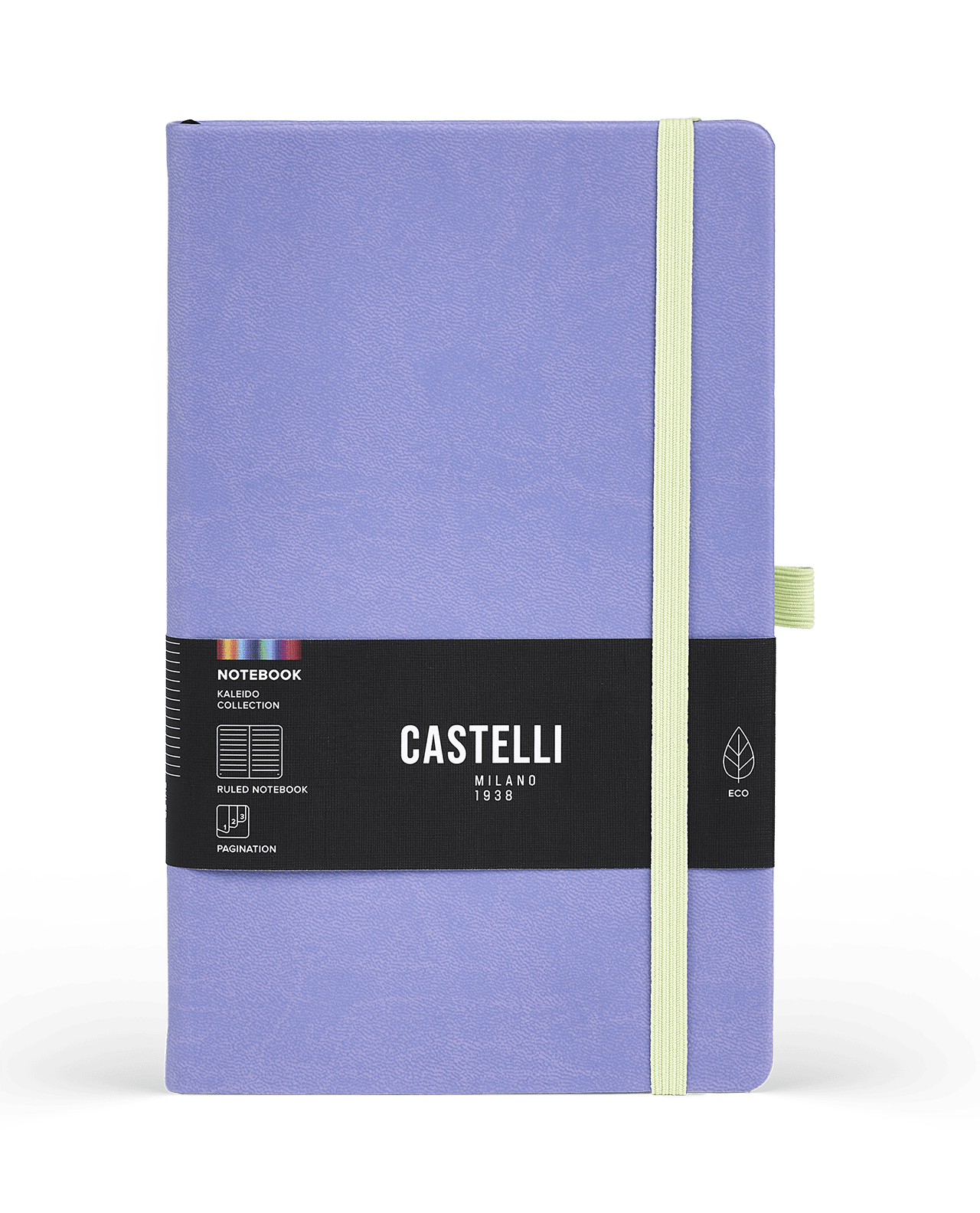 Carnet CASTELLI MILANO Kaleido - 19 x 25 cm - Hardcover - Ligné - Iris - 8056149953884