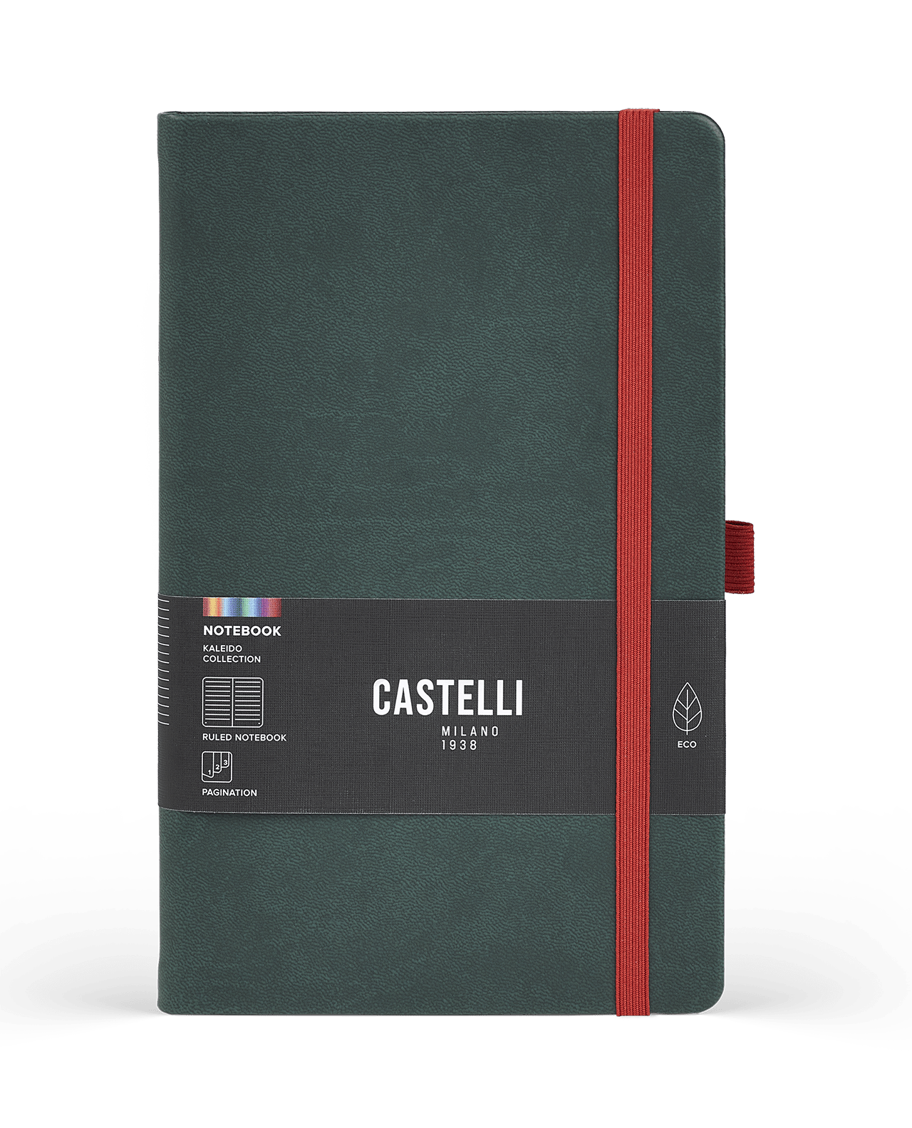 Carnet CASTELLI MILANO Kaleido - 19 x 25 cm - Hardcover - Ligné - Pine - 8056149953921
