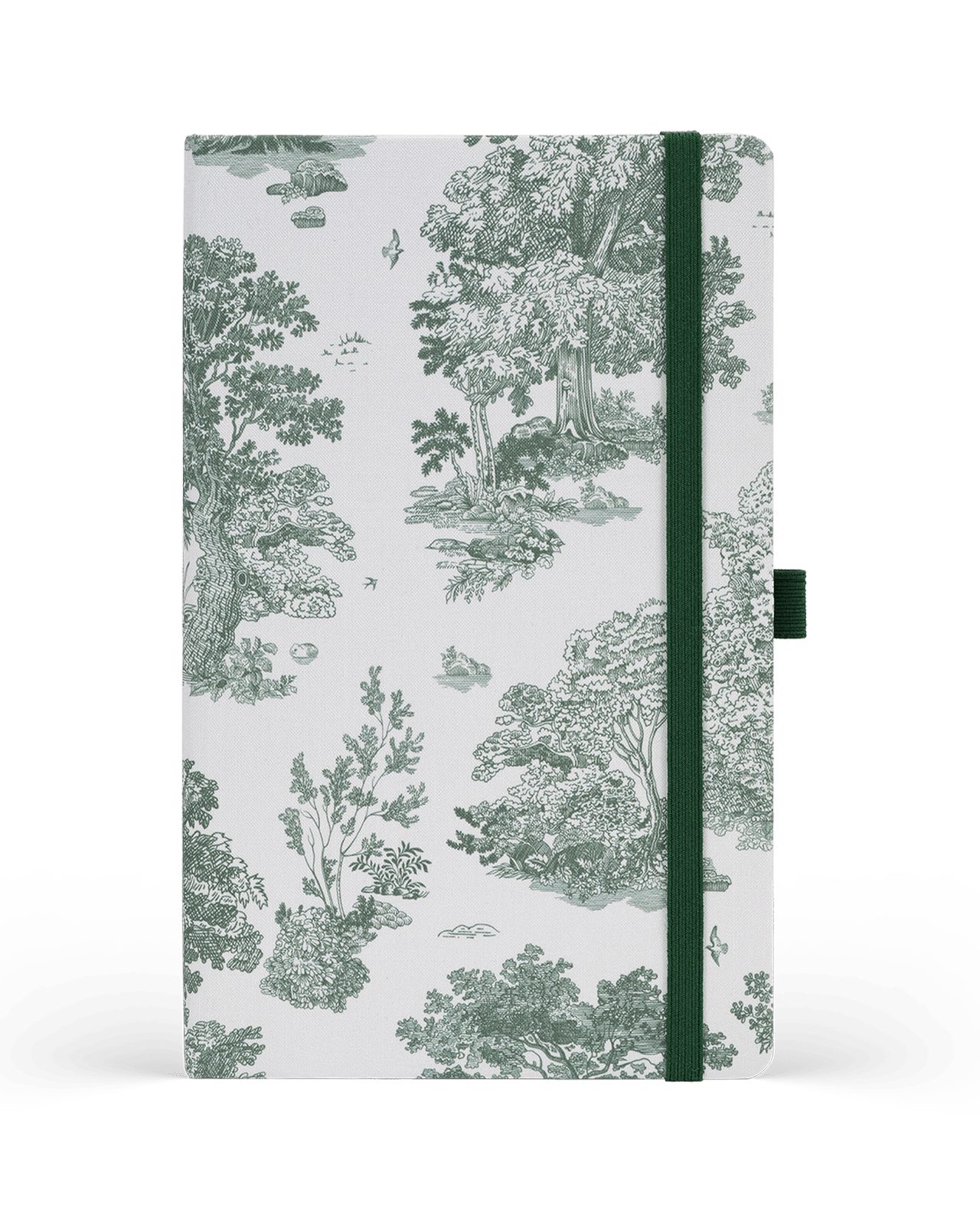 Carnet CASTELLI MILANO Landscapes - 13 x 21 cm - Hardcover - Ligné - Evergreen - 8056149959886