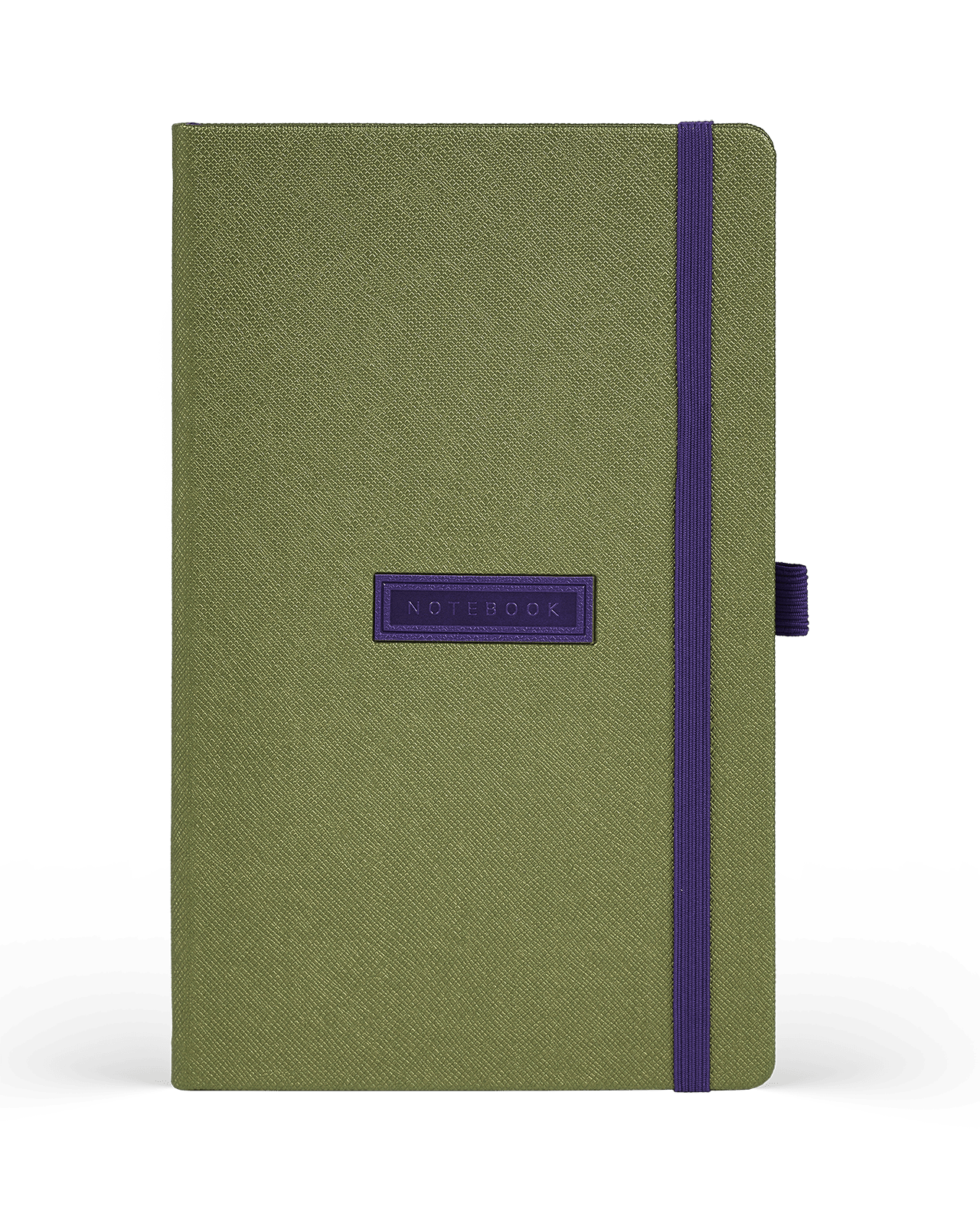 Carnet CASTELLI MILANO Shell - 13 x 21 cm - Hardcover - Ligné - Lime - 8056149956441