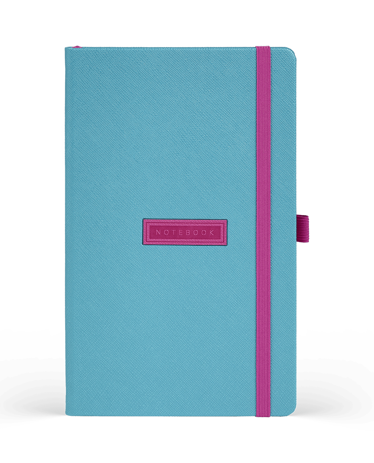 Carnet CASTELLI MILANO Shell - 13 x 21 cm - Hardcover - Ligné - Turquoise - 8056149956434